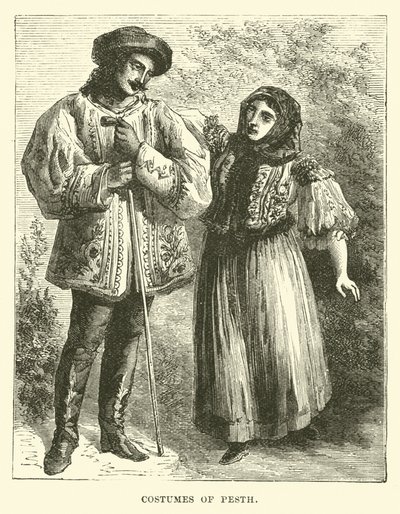 Kostymer av Pesth av English School