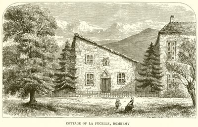 Hytte i La Pucelle, Domremy av English School