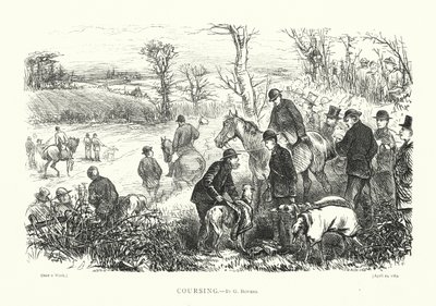 Hetzjagd (Gravur) von English School