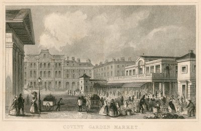 Covent Garden Market, London av English School