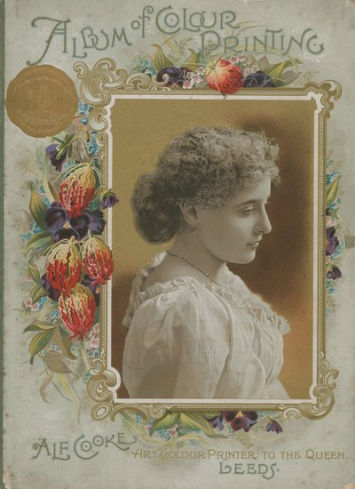 Cover av Album of Color Printing av Alf Cooke, Art Color Printer to the Queen av English School