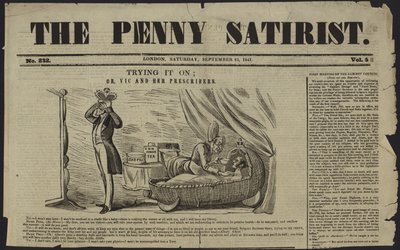 Cover av The Penny Satirist av English School