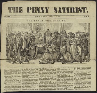 Cover av The Penny Satirist av English School