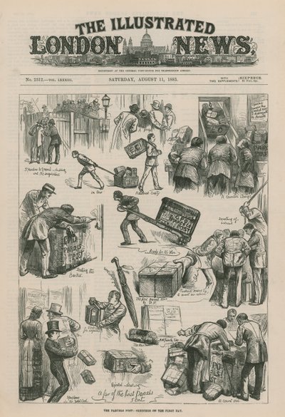 Forside til Illustrated London News av English School