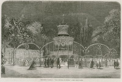 Cremorne Gardens, London: Krystallplattformen av English School
