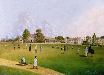 Cricket på Mitcham Green av English School