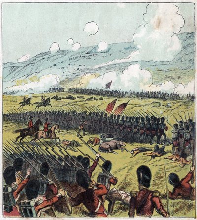 Krimkrigen (1853-1856): Slaget ved Alma mellom den russiske hæren og en britisk, fransk og tyrkisk koalisjon 20.09.1854. 