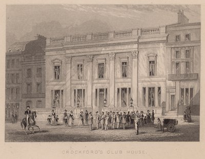 Crockfords klubbhus, London av English School
