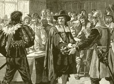 Cromwell oppløser det lange parlamentet av English School