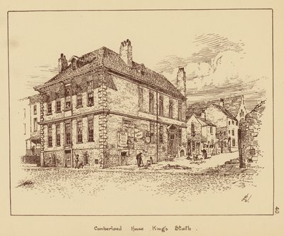 Cumberland House, King#39;s Staith (litografi) av English School