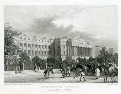 Cumberland Terrace, Regents Park, London av English School