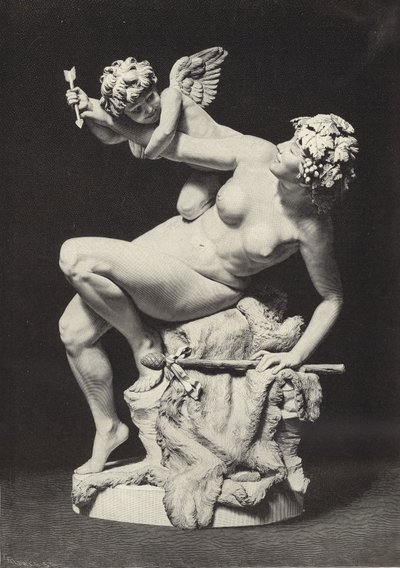 Amor og Bacchante av English School