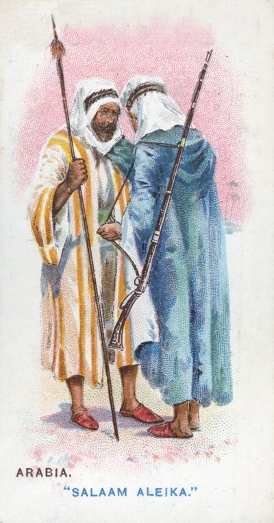Vanlig hilsen i Arabia, 1907 av English School
