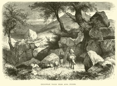 Cyclopean Walls nær Alba Fucese av English School