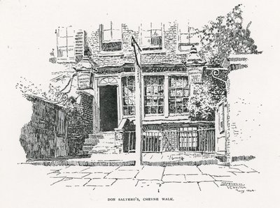 Dan Salteros kaffehus i Cheyne Walk av English School