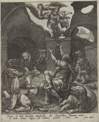 Daniel i løvehulen av English School