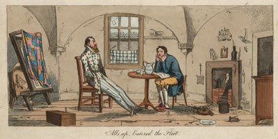 Dashall og Lubin i Fleet Prison av English School