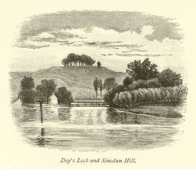 Days Lock og Sinodun Hill av English School