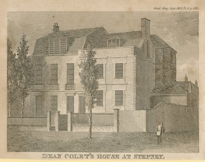 Dean Colets House på Stepney av English School