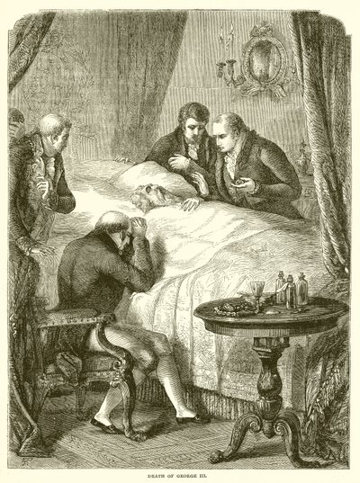 George IIIs død av English School