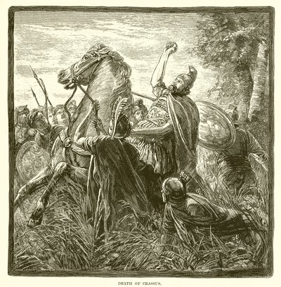 Crassus død av English School