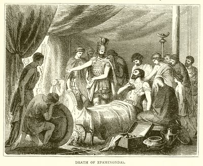 Epaminondas død av English School