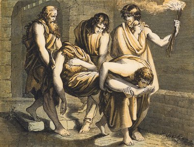 Døperen Johannes død av English School