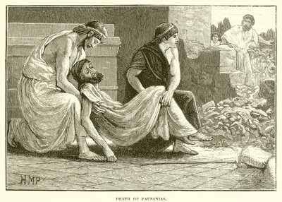 Pausanias død av English School