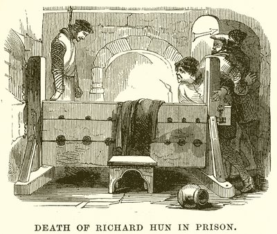 Richard Huns død i fengselet av English School