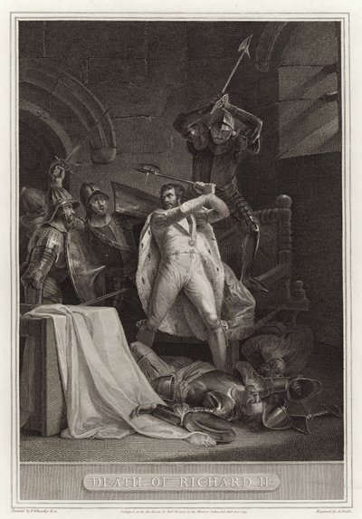 Richard IIs død av English School