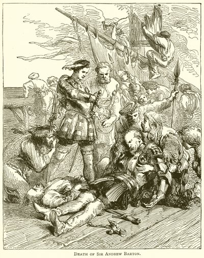Sir Andrew Bartons død av English School