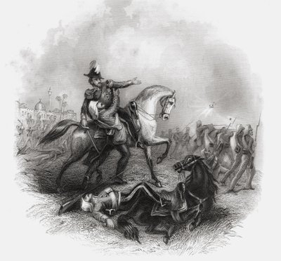 Sir Henry Montgomery Lawrences død, fra 