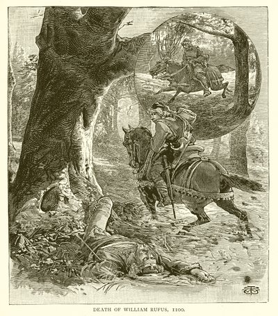 William Rufus død, 1100 av English School