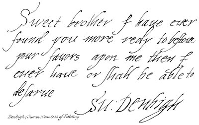 Denbigh (Susan) grevinne av Fielding av English School