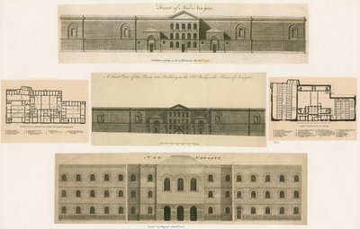 Design for Newgate fengsel av English School