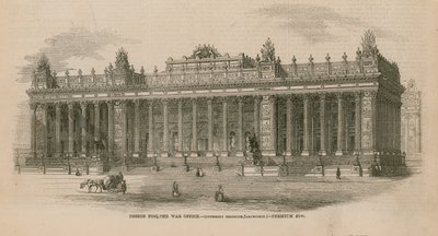 Design for krigskontoret av English School