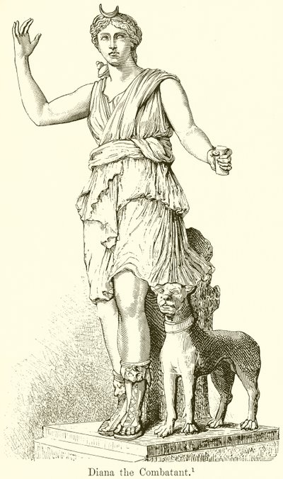 Diana the Combatant av English School