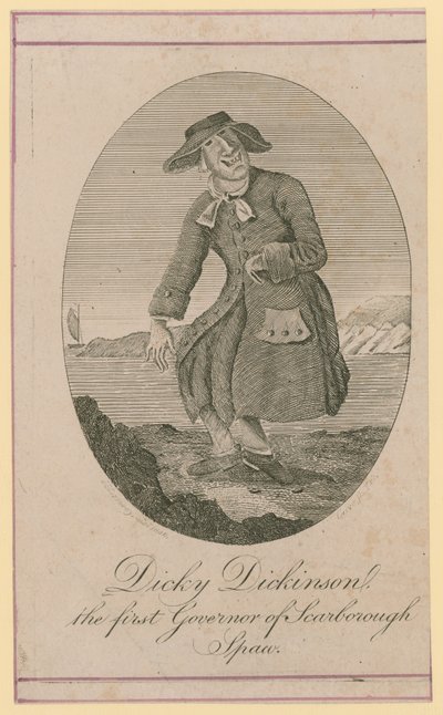 Dicky Dickinson, den første guvernøren i Scarborough Spaw av English School
