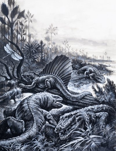 Dinosaurier von English School