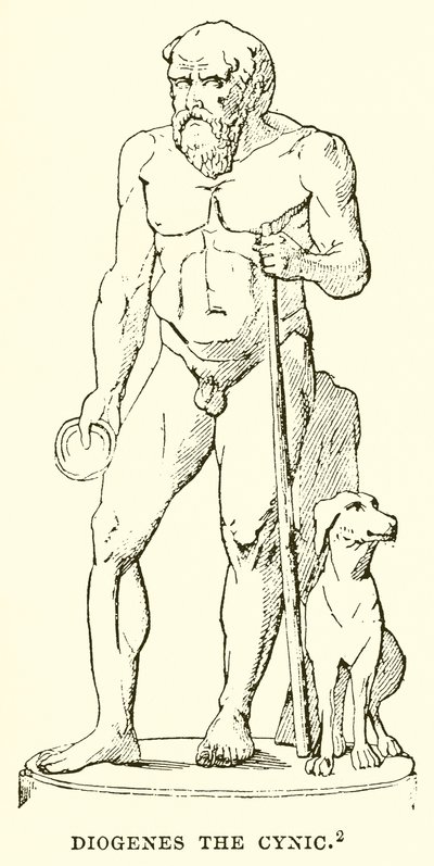 Kynikeren Diogenes av English School