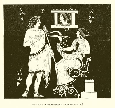 Dionysos og Demeter Thesmophoros av English School
