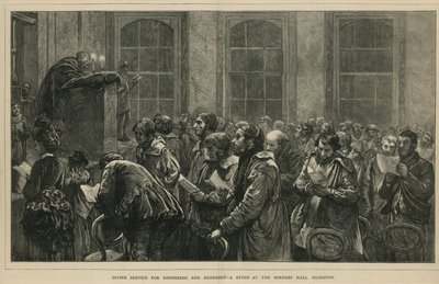 Gudstjeneste for gjetere og gjetere - en studie ved Berners Hall, Islington, London av English School