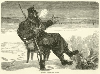 Gjorde utposttjeneste, desember 1870 av English School