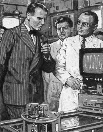 Donald Maclean, mens han var i Washington DC, hadde tilgang til lokalene til Atomic Energy Commission (litho) av English School