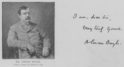 Dr Conan Doyle (gravering) av English School
