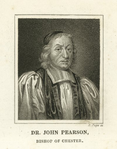 Dr. John Peason, Bischof von Chester von English School