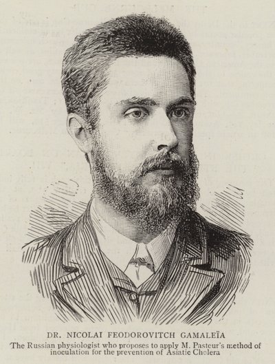 Dr Nicolai Feodorovitch Gamaleia (gravering) av English School