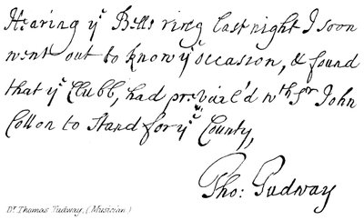 Dr. Thomas Tudway (Musiker) von English School