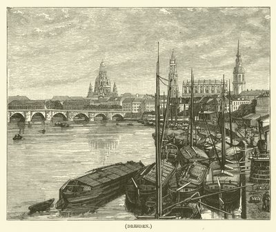 Dresden (gravering) av English School