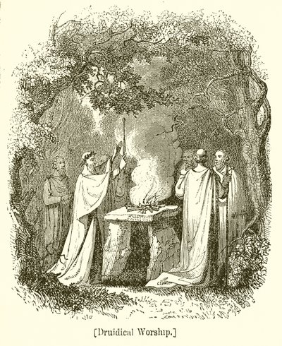 Druidisk tilbedelse av English School